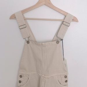 NWT ROLLA’S Old Mate Cream Denim Overalls - 25
